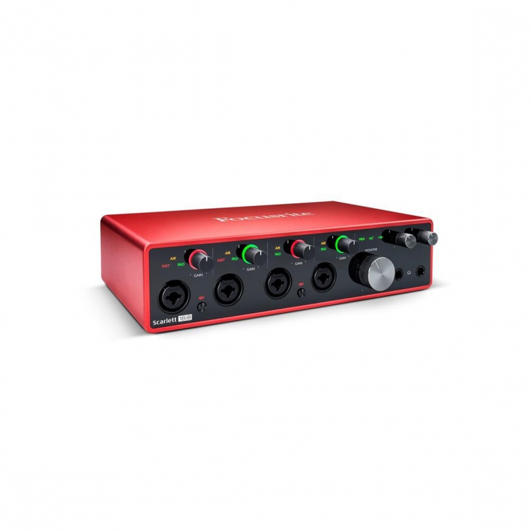 Focusrite Scarlett 18i8 (3rd Gen) 錄音介面三代-金聲樂器音響