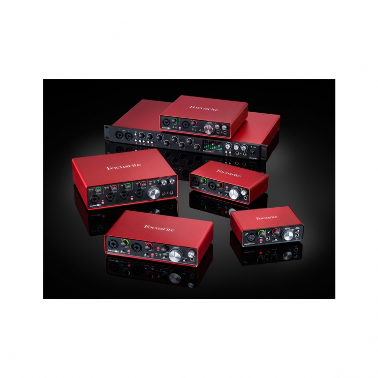 Focusrite Scarlett 18i20 (3rd Gen) 錄音介面三代-金聲樂器音響