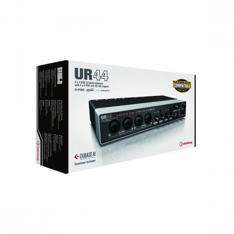 USB　錄音介面-金聲樂器音響　Steinberg　UR44