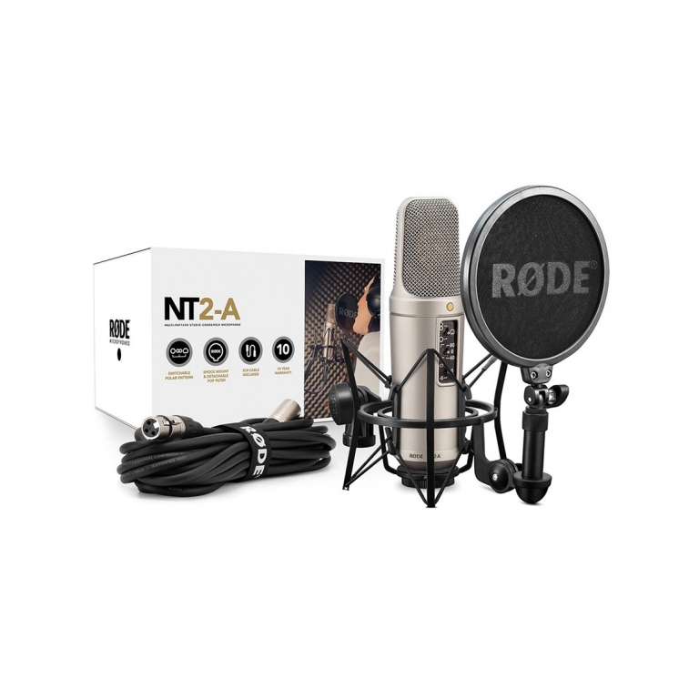 RODE NT2-A 電容式麥克風-金聲樂器音響 RODE NT2-A 電容式麥克風-金聲樂器音響
