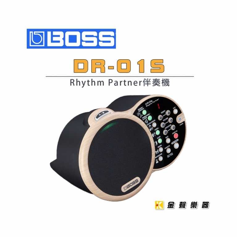 BOSS DR-01S Rhythm Partner 伴奏機-金聲樂器音響