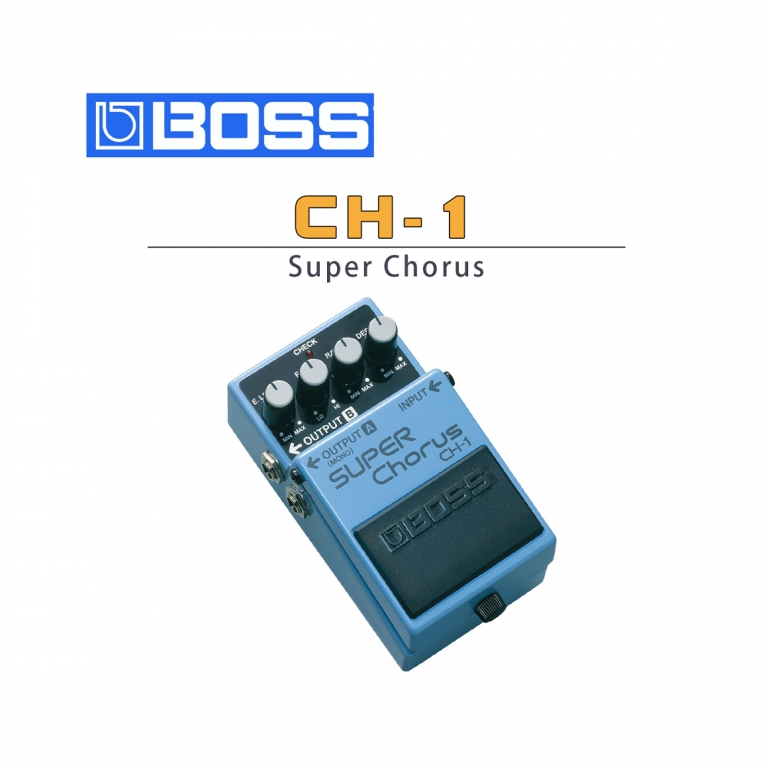 BOSS CH-1 Super Chorus超級和聲效果器-金聲樂器音響