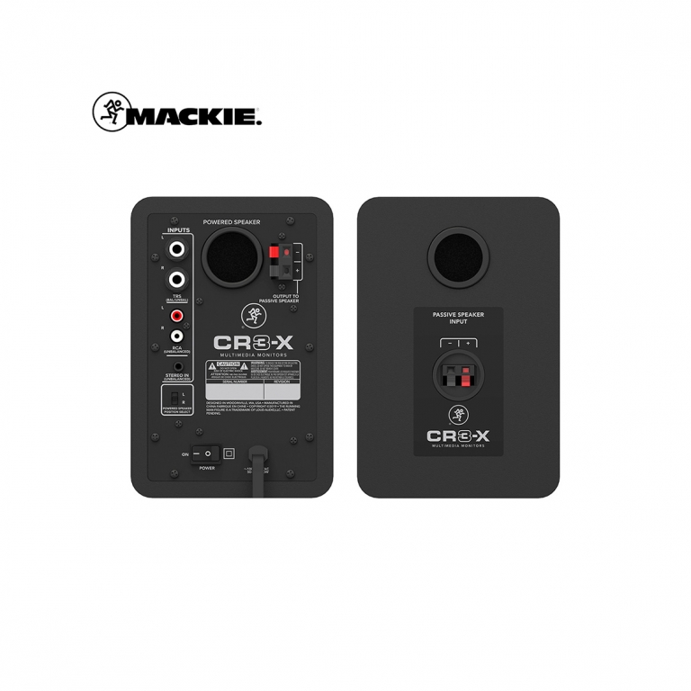 MACKIE CR3-X 錄音室監聽喇叭3吋-金聲樂器音響