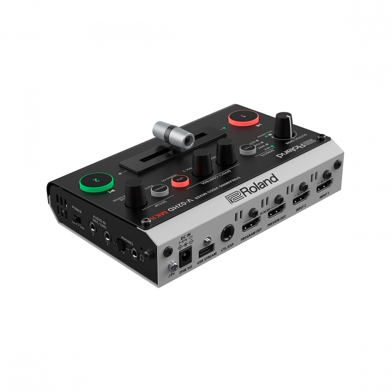 Roland V-02HD MK II 直播混音器串流媒體-金聲樂器音響