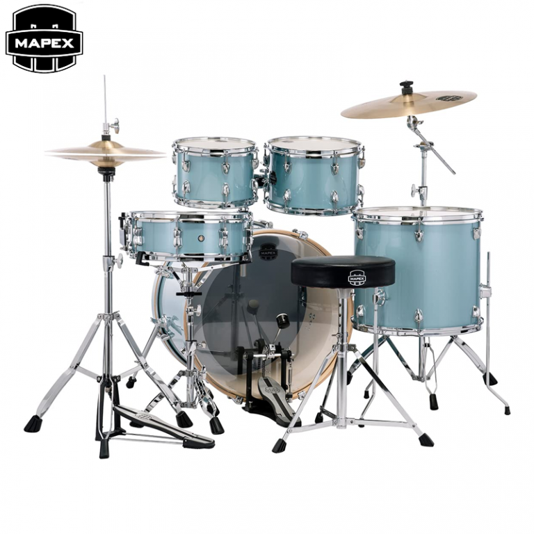 MAPEX Venus VE5294FTVJ 爵士鼓爵士鼓鼓組水藍閃光色-金聲樂器音響