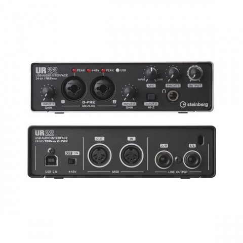 Steinberg UR22 MKII 錄音介面-金聲樂器音響