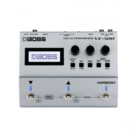 BOSS VE-500 Vocal 人聲效果器-金聲樂器音響
