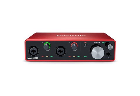 Focusrite Scarlett 4i4 (3rd Gen) 錄音介面 三代