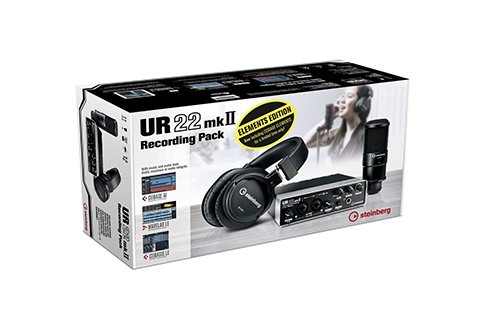 Steinberg UR22 MKII RECORDING PACK 專業套組 錄音介面 含耳機 麥克風