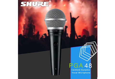 Shure PGA48 心形動圈麥克風