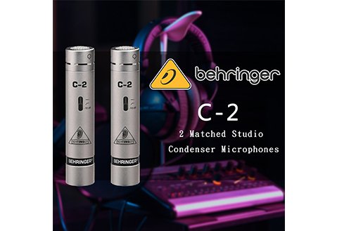 Behringer C-2 C2 電容式麥克風