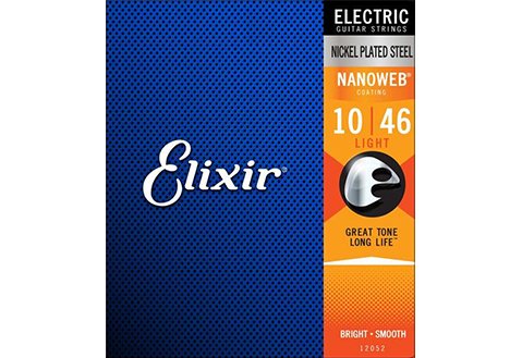 Elixir NANOWEB 電吉他弦10-46