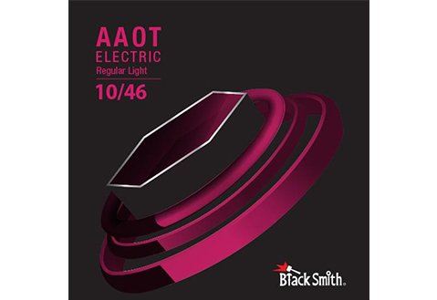 Black Smith AANW-1046 電吉他弦 奈米碳纖維 厚膜