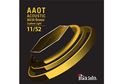 Black Smith AABR-1152 民謠吉他弦 黃銅 奈米碳纖維 厚包膜
