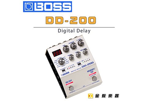 BOSS DD-200 Digital Delay 數位延遲效果器