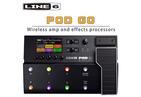 Line6 Pod Go 旗艦級綜合效果器