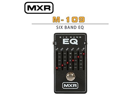 MXR M109 6-Band EQ 等化效果器