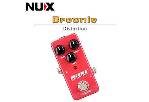 NUX Brownie Distortion 效果器
