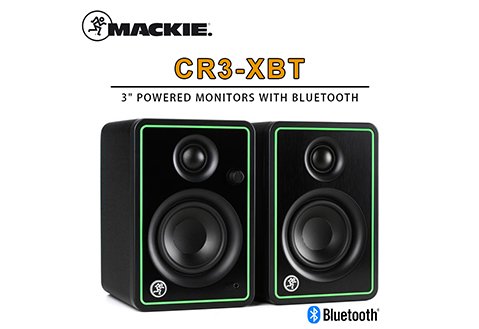MACKIE CR3-XBT 3吋 錄音室監聽喇叭 (藍芽版本)