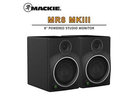 MACKIE MR8 MKIII 八吋 主動式專業監聽喇叭