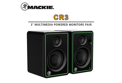 MACKIE CR3 三吋 主動式 專業監聽喇叭