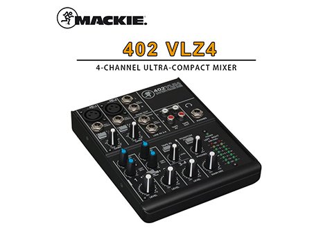 Mackie 402 VLZ4 四軌混音器