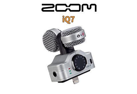 ZOOM iQ7 IOS系統專用 立體聲行動麥克風