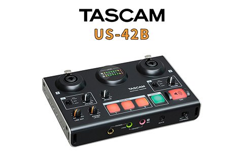 Tascam US-42B USB MiNiSTUDIO 錄音介面