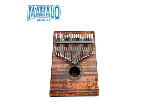 MAHALO 卡林巴琴 / 拇指琴 MKA17KA (火焰相思木紋) 17音 印尼黑桃木