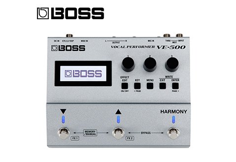 BOSS VE-500 Vocal 人聲效果器