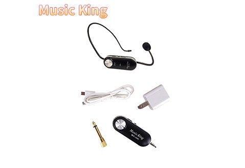 Music King MK-1066 頭戴式 領夾式 無線麥克風