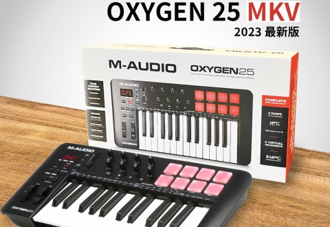 M-AUDIO OXYGEN 25 MKV MID鍵盤 主控鍵盤 25 鍵