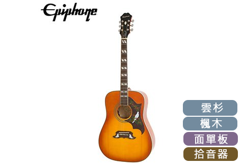 Epiphone Dove Studio 鴿子 面單板 電木吉他