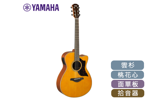 YAMAHA  AC1M 面單板 電木吉他