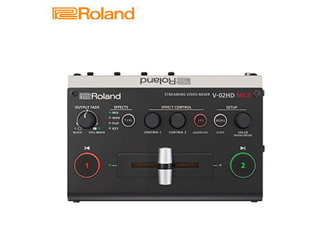 Roland V-02HD MK II 直播混音器 串流媒體