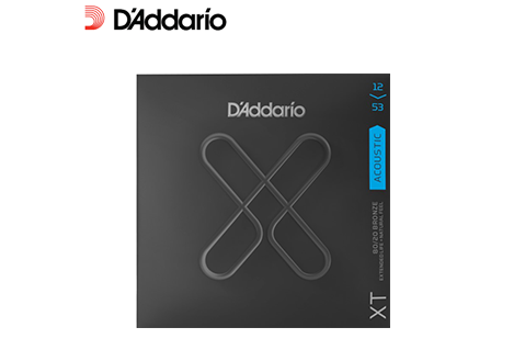 D'addario 12-53 防鏽 黃銅 民謠吉他弦 (XTABR1253)