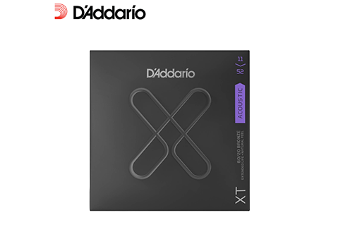 D'addario 11-52 防鏽 黃銅 民謠吉他弦 (XTABR1152)