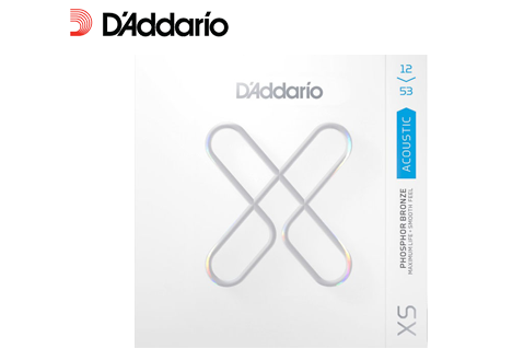 D'addario 12-53 防鏽塗層 磷青銅 民謠吉他弦 (XSAPB1253)