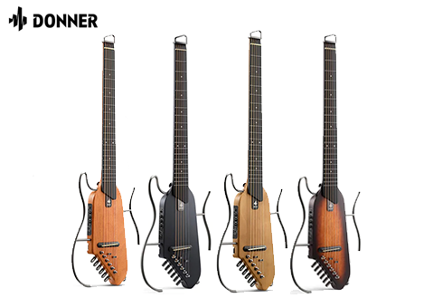 Donner HUSH-I 靜音吉他 輕便 安靜 智能 旅行吉他
