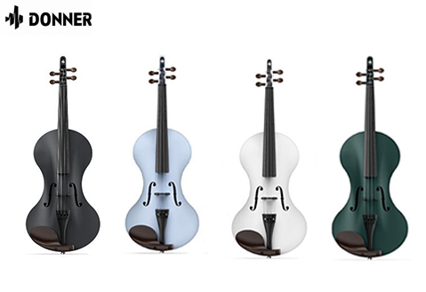 DONNER Rising-V 碳纖靜音小提琴