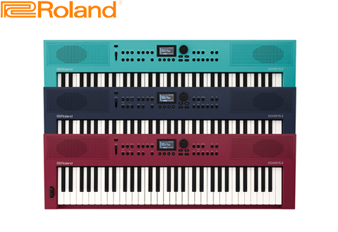 Roland GO:KEYS 3 61鍵MIDI鍵盤控制器 音樂創作鍵盤