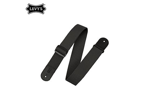LEVY'S M8POLY - BLK 背帶 加拿大製 LEVYS 吉他背帶