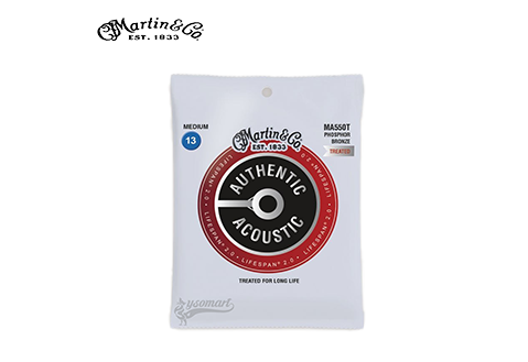 Martin LIFESPAN® 2.0 MA550T 磷青銅民謠吉他套弦 (013-056)