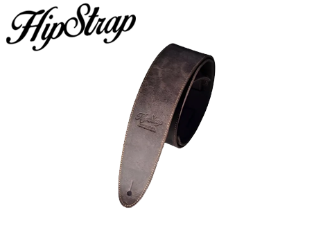 HipStrap The Classic Aged Brown 阿根廷 皮製 吉他背帶