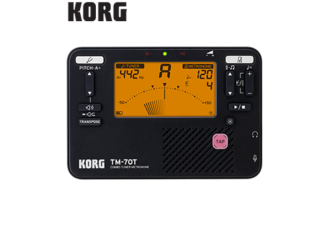 KORG TM-70T 多功能調音器 / 節拍器｜日本製造｜冷光顯示・新一代升級款