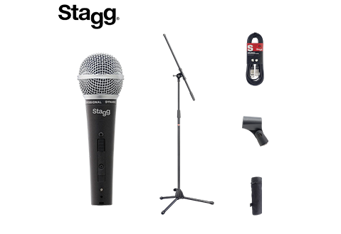 Stagg SDM50 動圈式麥克風超值套組