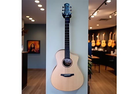 Naga Guitars S-30 GAC/NS 全單板木吉他｜鄭晟河代言｜英格曼雲杉 × 桃花心｜贈原廠袋