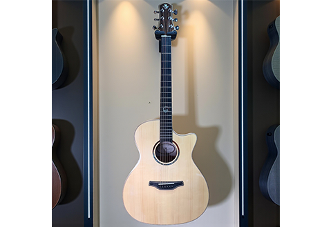 Naga Guitars S-10 GAC 面單木吉他｜鄭晟河代言｜英格曼雲杉木 × 沙比利木｜附原廠厚琴袋