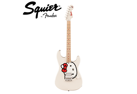 Fender x Squier Hello Kitty 50周年紀念款 電吉他
