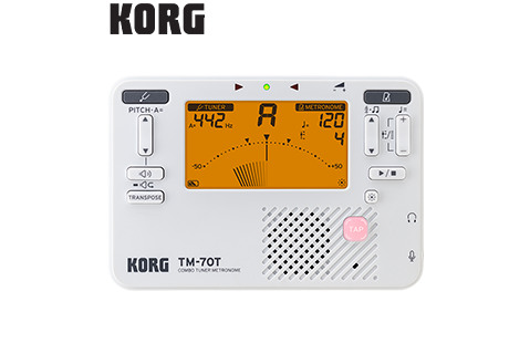 KORG TM-70T 多功能調音器 / 節拍器｜日本製造｜冷光顯示・新一代升級款